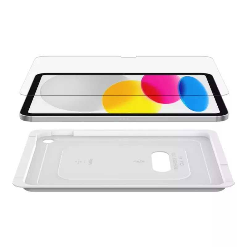 Protector de pantalla transparente Belkin ScreenForce iPad 10th Gen Vidrio templado 9H