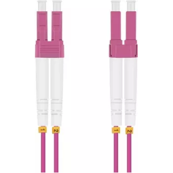 Latiguillo helos LC multimodo 0,5 m — latiguillo de fibra óptica dúplex