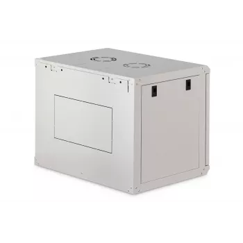 Carcasa rack de pared de 9U DIGITUS Dynamic-N DN-37104, 600 x 450 mm, IP20, cerradura con llave, sin montar