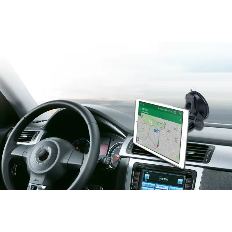 Soporte magnético para tablet para coche MACLEAN MC-822 — ángulo de visión ajustable, compatible con tablets