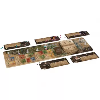 Juego de mesa Asmodee The Witcher: Pfad des Schicksals Deluxe Edition – juego de rol de mesa/estrategia