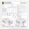 Fuente de alimentación Lian Li RS1000G 1000 W ATX 20+4 pines, 80 PLUS Gold, Blanca, ventilador de 135 mm