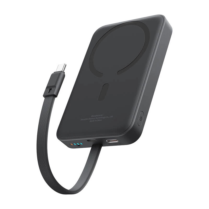 Baseus Mini 10000mAh 30W Powerbank magnética (negra) Bayern Edition