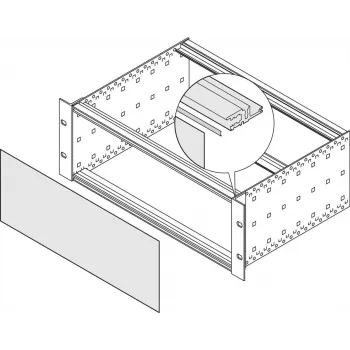SCHROFF KONTAKTLEISTE FRONTBL.42HP 10ST - accesorio para rack (24560231)
