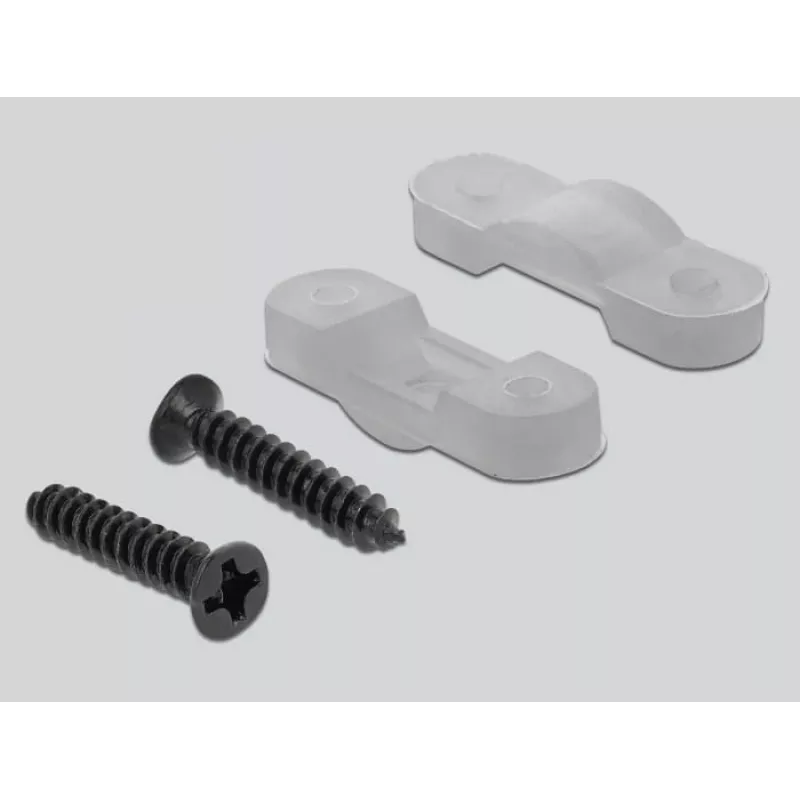 Conector de cables DeLOCK 66265 Sub-D 9 regleta de bornes de 10 polos negro