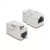 Acoplador Keystone DELOCK conector hembra RJ45 a conector hembra RJ45 — conector de red en línea (modelo 90796)