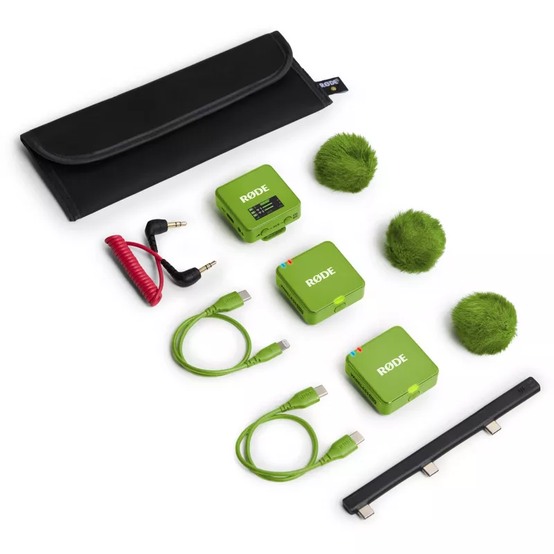 RØDE Wireless GO III Verde - sistema de micrófono inalámbrico (verde)