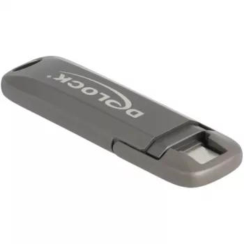Memoria flash USB DeLOCK 54013 512 GB USB Type-C gris