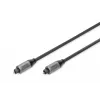 Cable de conexión Toslink Digitus 3 m conector a conector dorado