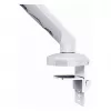 Soporte de monitor DIGITUS Single Design para pantallas de hasta 35 pulgadas, pinza, 10 kg, VESA 75x75–100x100, inclinable -45–90°