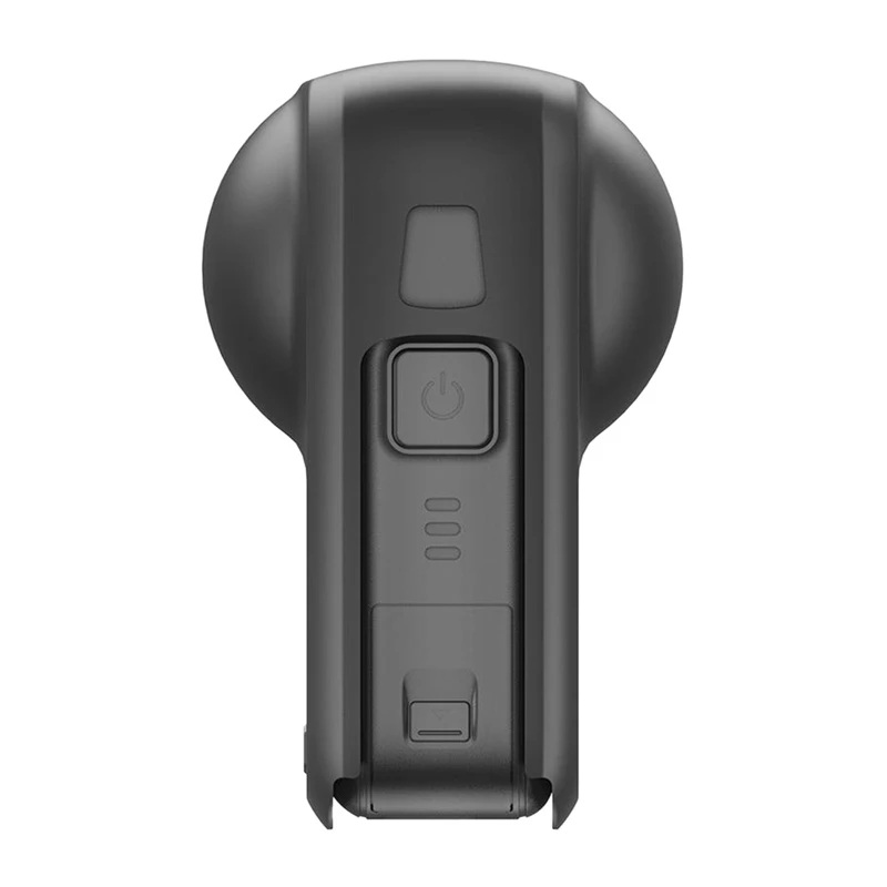 Funda de silicona con protector de objetivo PULUZ para DJI Osmo 360 (negra)