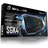 Teclado Sharkoon SKILLER SGK4 Gaming USB QWERTZ alemán negro
