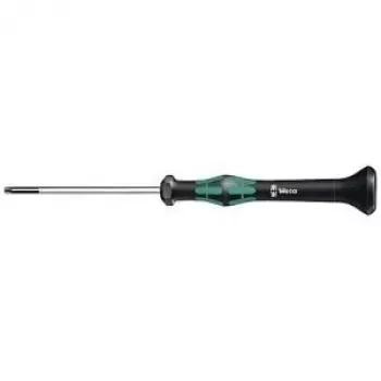Destornillador Torx para electrónica y precisión Wera 2067 Tamaño T 1 Longitud de hoja: 40 mm (05118035001)
