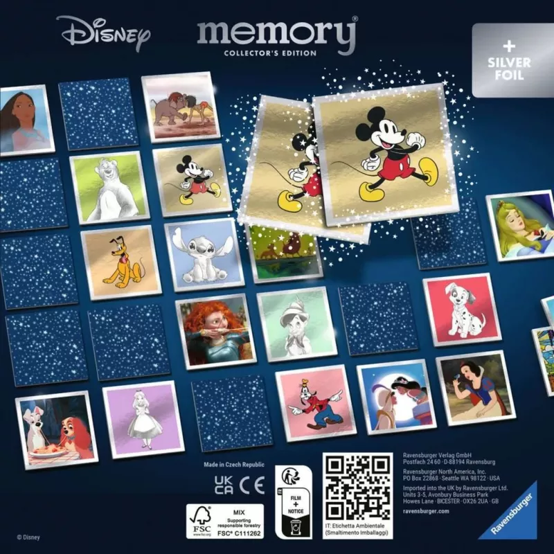 Memoria de coleccionista Walt Disney, Memory