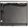 Caja de PC INTER-TECH S21 negra/plateada ATX compatible con 6 ventiladores