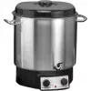 Rommelsbacher KA 2004/E Olla para vino caliente y conservas con grifo de vaciado, 27 L, Acero inoxidable