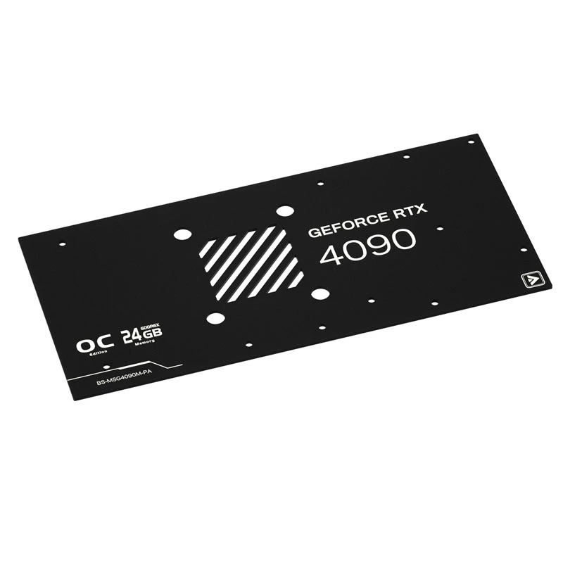 Bloque de refrigeración Barrow LRC 2.0 para MSI RTX 4090 Suprim/Trio RGB — acrílico negro