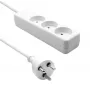 Regleta de enchufes ProXtend K3-KIT15W de 3 tomas, cable de 15 m, protección contra sobretensiones