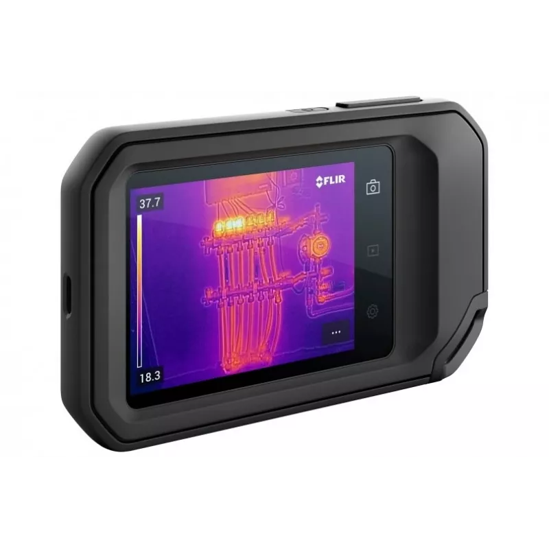 Cámara termográfica FLIR C-5 negra pantalla integrada 160 x 120 píxeles