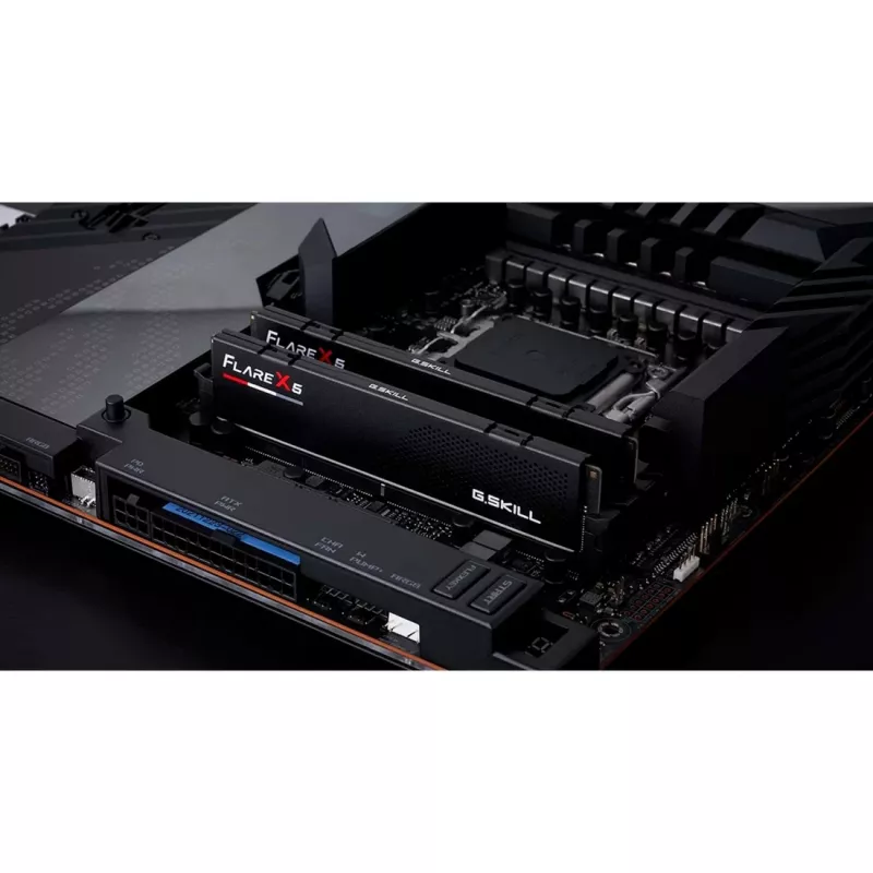 DIMM 64 GB DDR5-6000 (2x 32 GB) Dual-Kit, memoria RAM negra, F5-6000J3636F32GX2-FX5, Flare X5, INTEL XMP, AMD EXPO