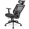 Silla de oficina Sharkoon OfficePal C20 asiento acolchado respaldo de malla negro