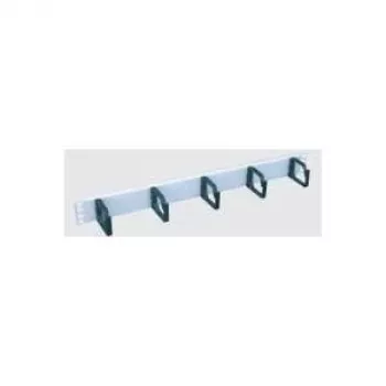 apraNET 21-3145-00 panel horizontal de gestión de cables para rack, 19 pulgadas, 1U, RAL 7035