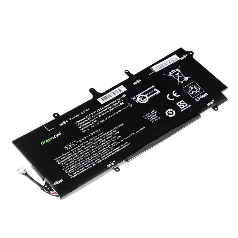Batería GREENCELL HP108 Green Cell BL06XL HSTNN-DB5D 722297-001 722236-2C1 para HP EliteBook Folio