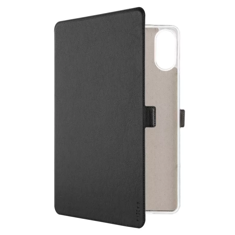 Funda con soporte para tablet FIXED para POCO Pad / Xiaomi Redmi Pad Pro (4G/5G) — soporte plegable, negro