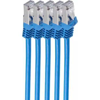 Cable de red ShiverPeaks BS75511-0.5B-SET5