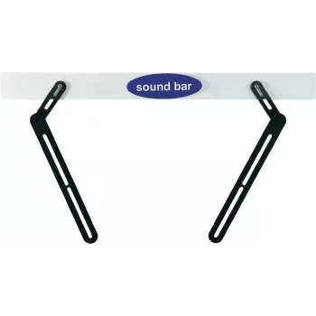 Soporte para barra de sonido SpeaKa Professional Easy Swivel — negro, par, modelo 1211124