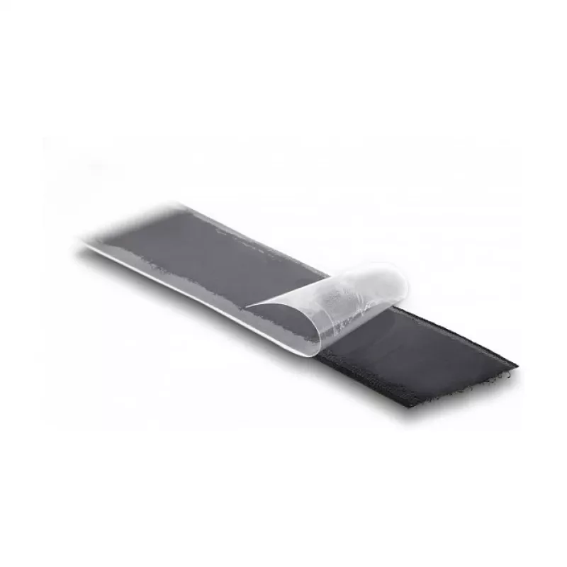 DeLOCK Cinta de velcro autoadhesiva L 15 m x An 25 mm negro
