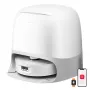 Robot aspirador y friegasuelos Roborock Qrevo Curv 2 FlowX con batería de 5200 mAh, estación de vaciado automático de 2,5 l, control por app, blanco