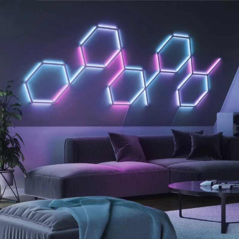 Iluminación ambiental Nanoleaf Lines pack de expansión 3 uds.