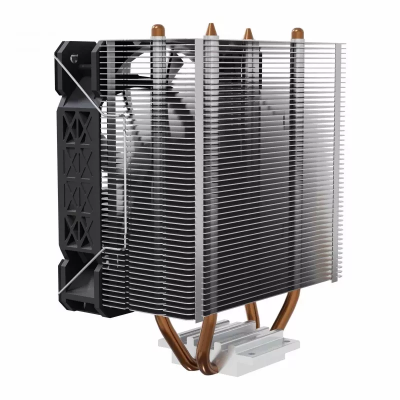 Disipador SAVIO SAVGCOFROSTX2 120 mm negro, 2 heatpipes, 800–1800 RPM, 4 pines