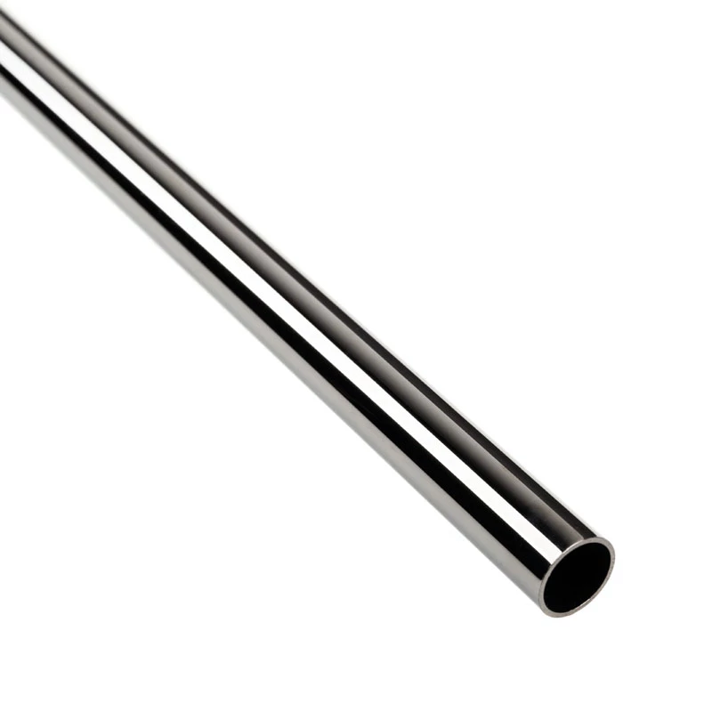 Tubo rígido de latón sin bisel Bitspower 12mm DE, 500mm - brillo negro
