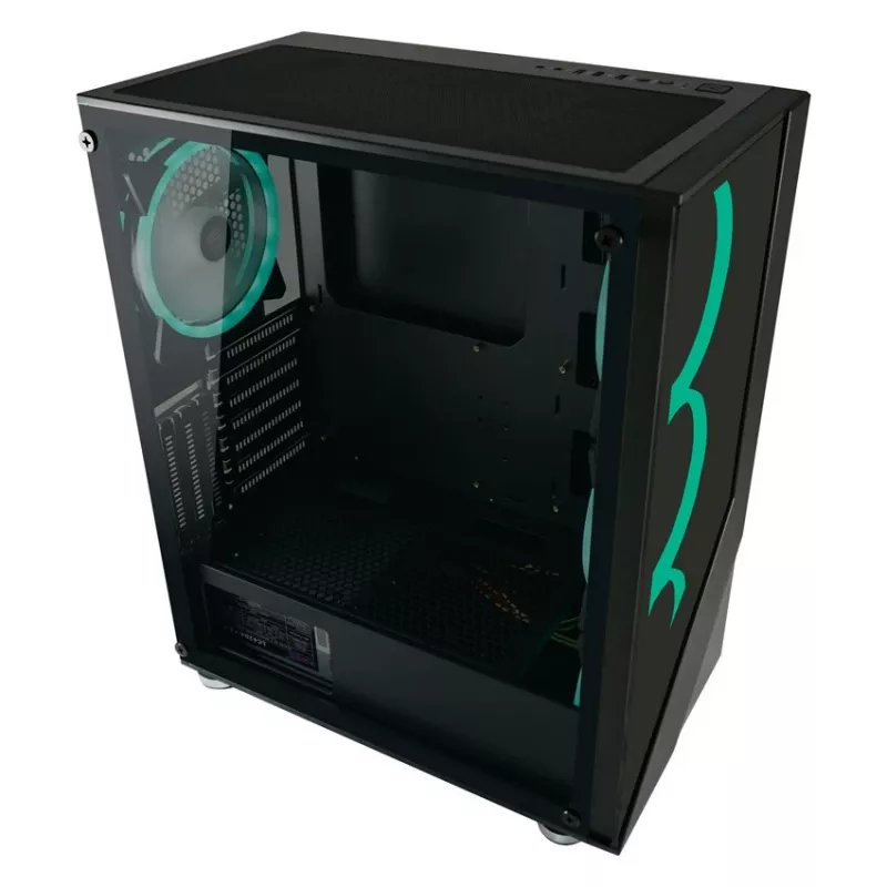 Caja gaming LC-Power 803B Midi Tower Negro