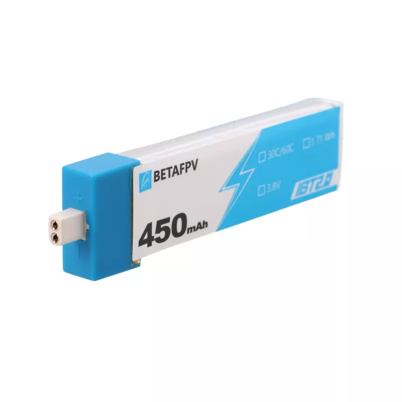 Pack de baterías para dron 1S BetaFPV BT2.0 450mAh pack de 4, 3,8V