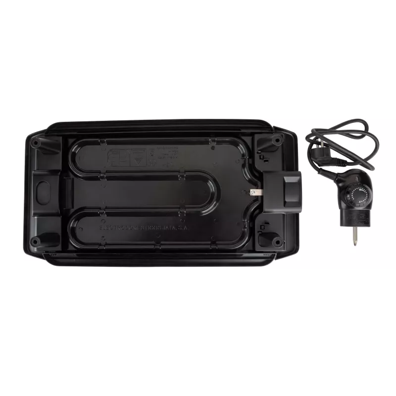 Parrilla de contacto JATA JEGR0550 2500 W negro aluminio rectangular