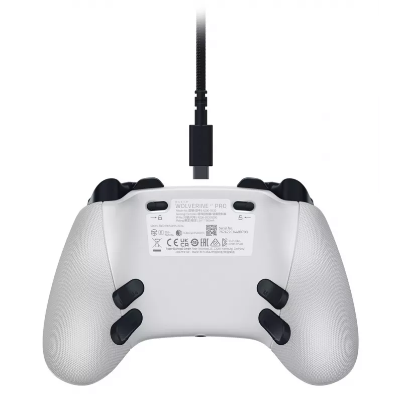 Mando Razer Wolverine V3 Pro blanco USB analógico PC Xbox Series S X