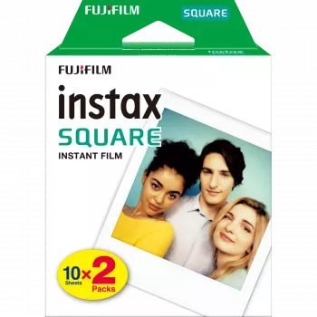 Película de fotografía instantánea Fujifilm Instax Square 20 uds. 62 x 62 mm