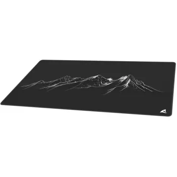 Alfombrilla gaming Sharkoon SKILLER SGP40 D16, diseño de cordilleras, negro/blanco, 1000 x 500 mm