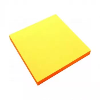 Notas adhesivas Forpus, neón, 75x75 mm, naranja (1x80)