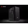 Caja de PC SAVIO Noctis Flow — Cube Mini-ITX/Micro-ATX/ATX, 3x120mm frontal, 1x120mm trasero, 2 bahías de 3,5 pulgadas + 3 de 2,5 pulgadas, cristal templado