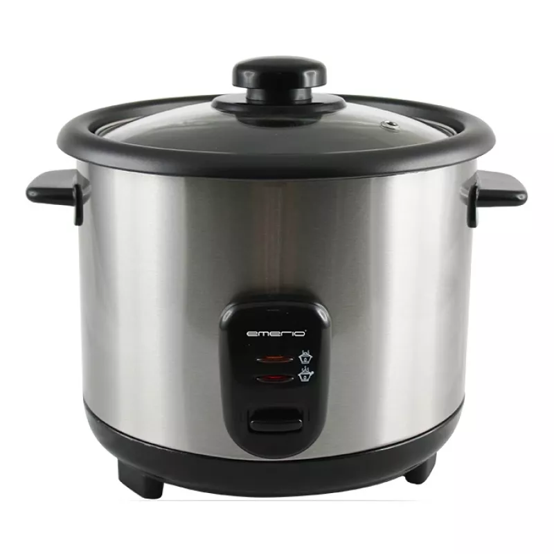 Emerio RCE-110118, negro, acero inoxidable, 1,5 l, 500 W, 265 mm, 240 mm, 263 mm