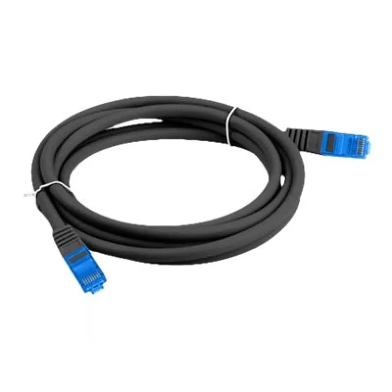 Cable de red LANBERG PCF6A-10CC-0100-BK — Cat6a S/FTP, 1 m, RJ-45, negro
