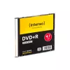 INTENSO DVD+R 4,7 GB 16x imprimible pack de 10 Slimcase, 120 mm