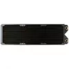 Radiador Alphacool R27-S360 360 mm aletas de cobre, radiador de refrigeración líquida slim de 360 mm
