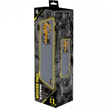 FR-TEC BATPCMPAD Alfombrilla gaming Alfombrilla Negro - Gris - Amarillo (BATPCMPAD)