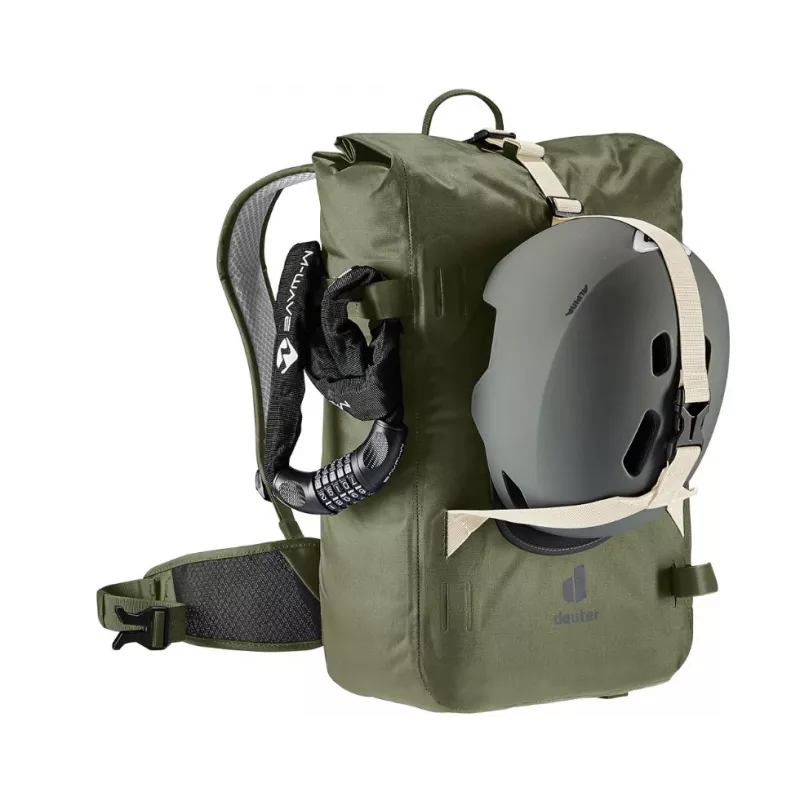Mochila de bicicleta - Deuter Amager 25+5 grafito