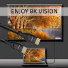 Cable HDMI 2.1 QOLTEC 5 m — 48 Gbit/s, 8K@60Hz, 26AWG, conectores dorados